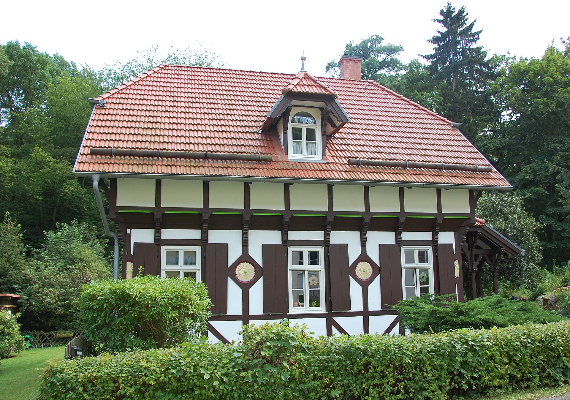 Lena's home, original photo